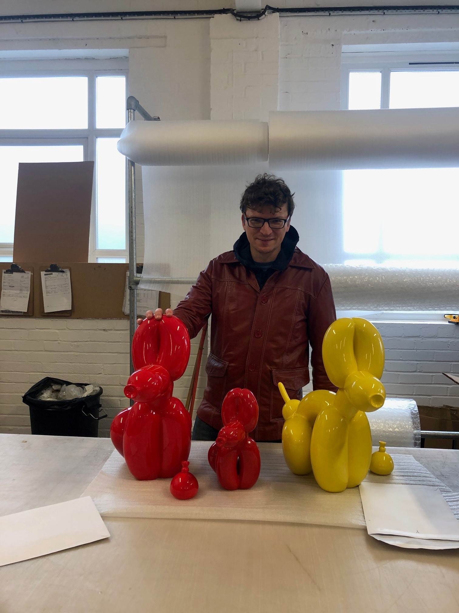 Sebastian and the balloon dogs